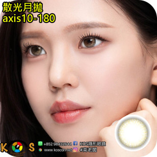 【散光】Lenbling Eye Only 1 Month Pureze Luna Gold Pearl 每月抛棄散光彩妝隱形眼鏡